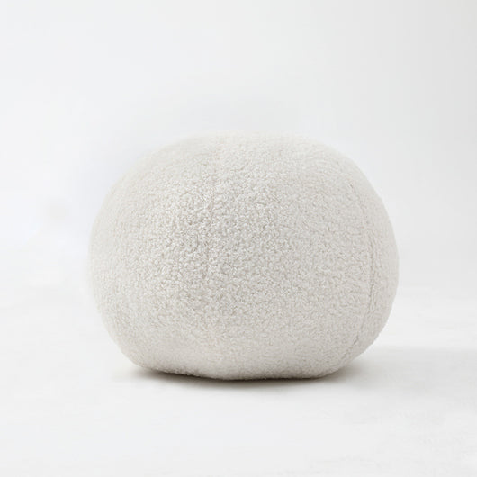 Cojín Redondo de Terciopelo Suave para Sofá y Cama - Image 3
