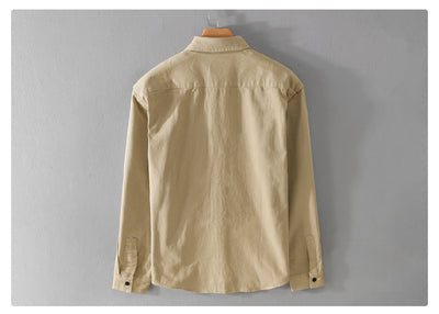 Camisa de Trabajo Manga Larga para Hombre - Diseño Simple y Versátil - Image 8