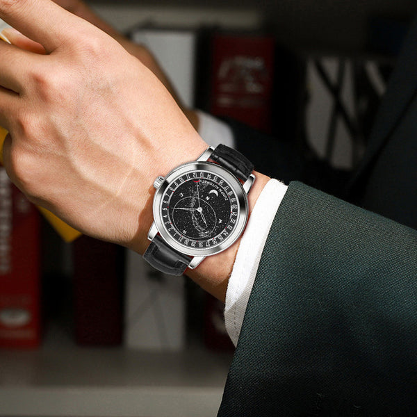 Reloj Mecánico Automático Tipo Estrella para Hombre