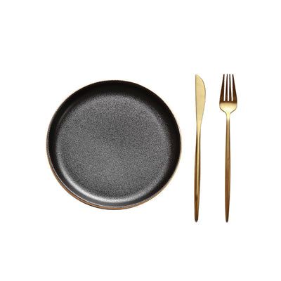 Plato Llano Redondo para Carnes - Diseño Occidental Moderno - Image 5