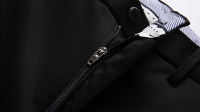 Pantalones de Negocio Elásticos Rectos para Hombre - Image 7