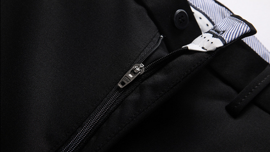 Pantalones de Negocio Elásticos Rectos para Hombre - Image 7