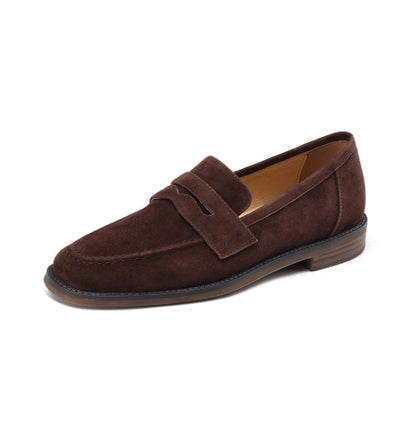 Mocasines Planos de Cuero Retro para Mujer - Image 11