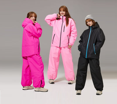 Conjunto de Traje de Esquí Unisex Impermeable y Cortavientos - Image 24