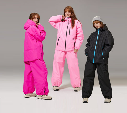 Conjunto de Traje de Esquí Unisex Impermeable y Cortavientos - Image 24