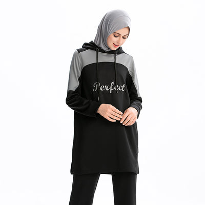 Sudadera Hoodie Suelta Modesta para Hombre y Mujer - Image 9