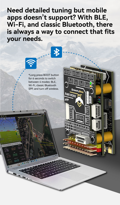 Controlador de Vuelo SpeedyBee F405 Wing con APP - Image 12
