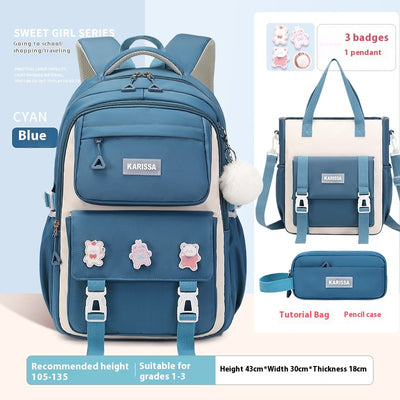 Mochila Escolar Impermeable de Tela Oxford para Niños - Image 26