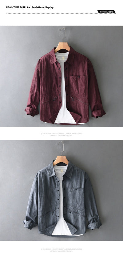Camisa Casual de Manga Larga para Hombre - Image 9