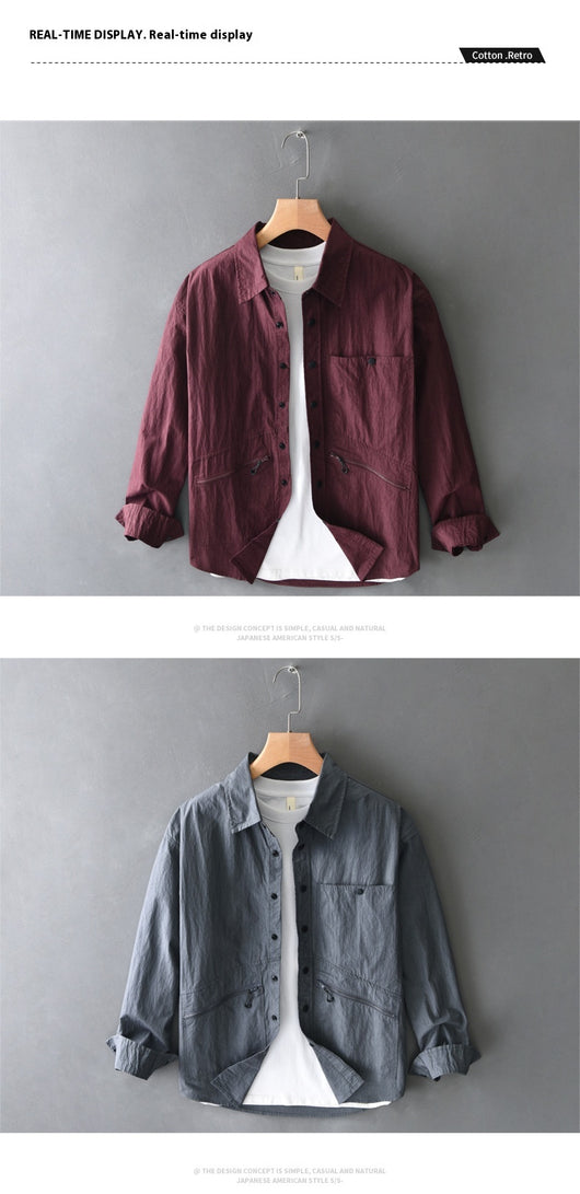 Camisa Casual de Manga Larga para Hombre - Image 9