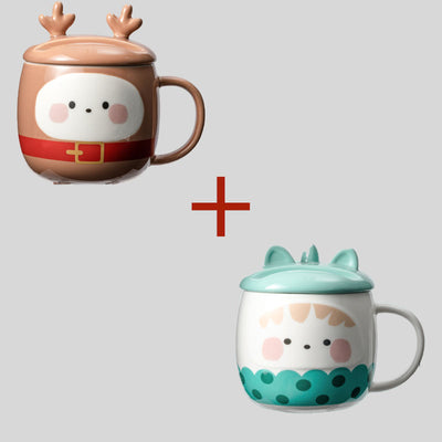 Taza de Cerámica Grande con Diseño Kawaii para Niñas - Image 7