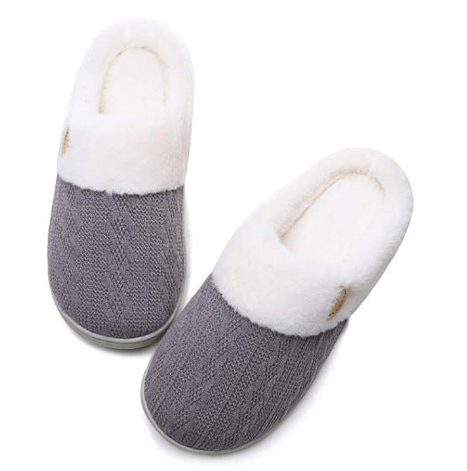 Pantuflas de Algodón y Lana - Zapatillas de Confinamiento Estilo Europeo - Image 12
