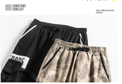 Pantalones Deportivos Holgados de Corte Recto para Hombre - Image 13