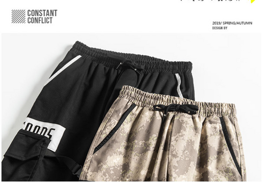 Pantalones Deportivos Holgados de Corte Recto para Hombre - Image 13