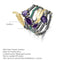 Designer Design Personalized Gem Inlaid Ring Amethyst
