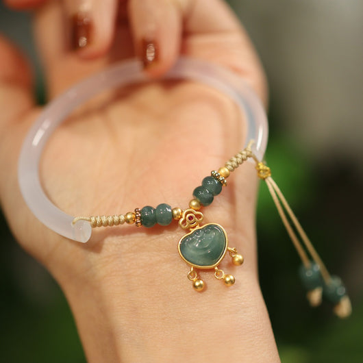 Pulsera de Ágata Natural Media Caña - Estilo y Personalidad para Mujer - Image 2