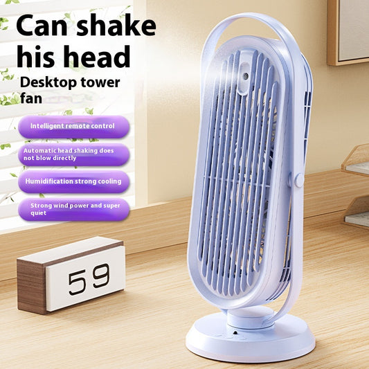 Ventilador de Torre y Humidificador de Escritorio USB con Oscilación - Image 2