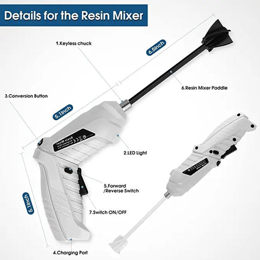 Mezclador de Resina Epoxi Portátil - Image 3
