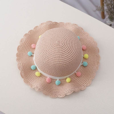 Sombrero de Paja para Niñas con Protección Solar - Image 11