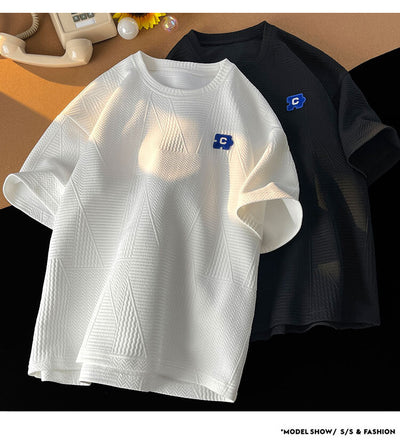 Camiseta Manga Corta Hombre Diseño Premium Talla Grande - Image 16
