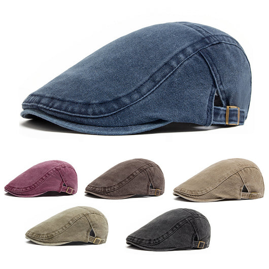 Gorra Vaquera Denim Lavado Retro - Estilo Casual y Versátil