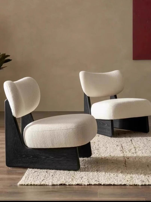 Sillón de Diseño Wabi-Sabi en Tela Única - Image 14