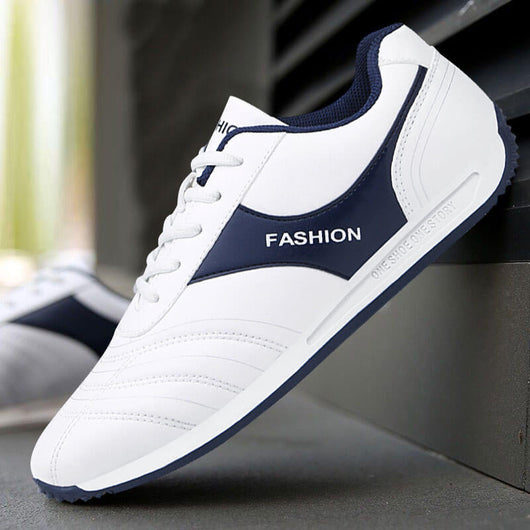 Tenis Casuales Blancos para Hombre - Zapatos Skate Resistentes Social Boy - Image 7