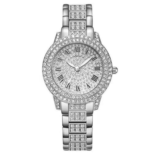 Conjunto de 5 Relojes de Moda para Mujer con Diamantes y Cuarzo Romano - Image 18