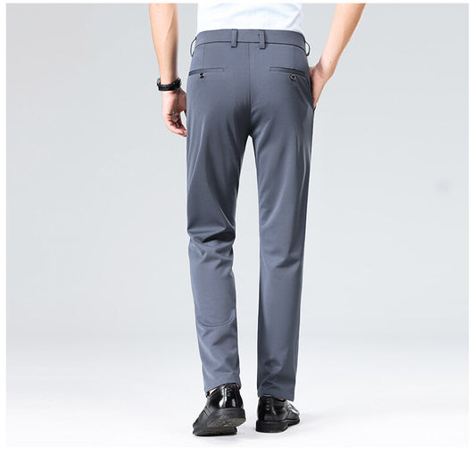 Pantalones Casuales Holgados de Corte Ejecutivo para Hombre - Image 18