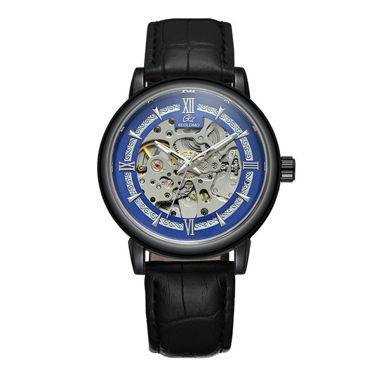 Reloj Mecánico Hombre Estilo Europeo Diseño Calado Elegante - Image 16