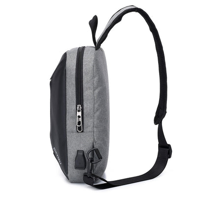 Bolsa Mensajero Recargable para Hombre con Protección Antirrobo y Resistencia al Agua - Image 7