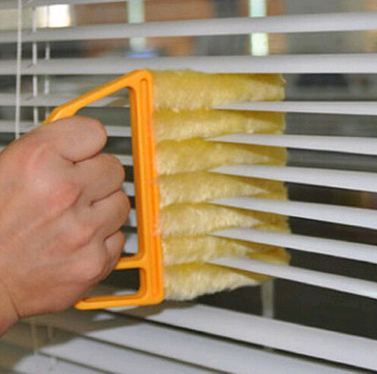 Cepillo Limpiador para Persianas Venecianas, Desmontable y Lavable