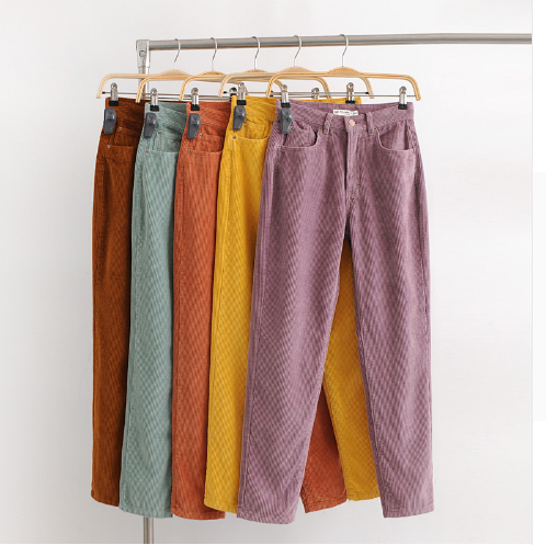 Pantalones Sueltos Primavera Verano Estilo Europeo Americano Corazón Macaron - Image 4