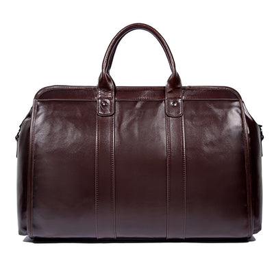 Bolsa de Viaje en Cuero Genuino de Gran Capacidad - Maletín Premium en Piel de Vaca - Image 6