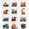 Set de 12 Autos Miniatura para Niños