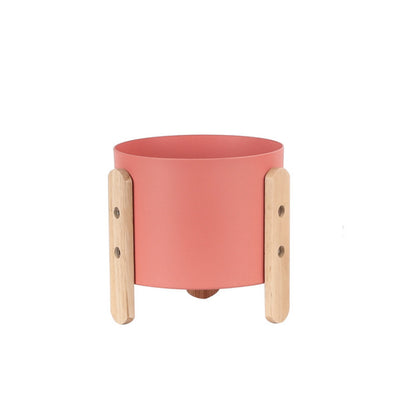 Maceta Decorativa con Diseño Floral