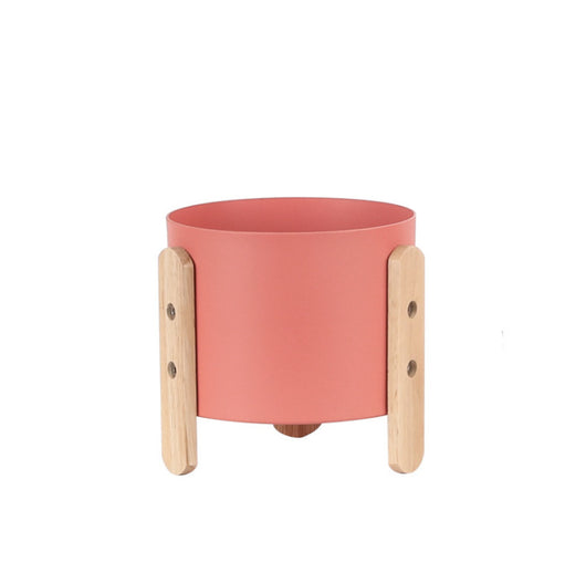 Maceta Decorativa con Diseño Floral