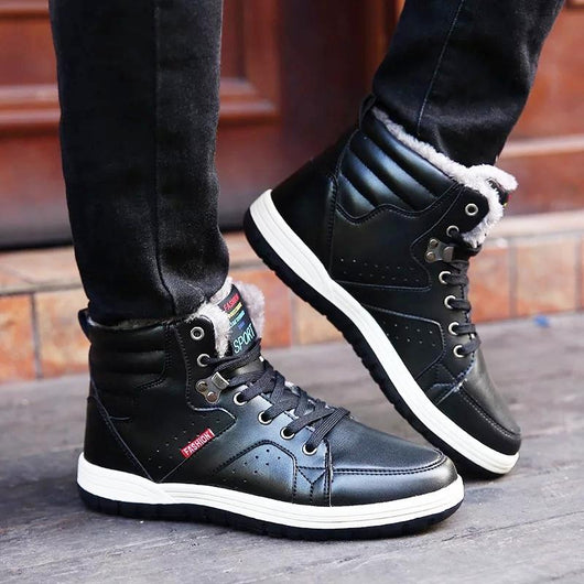 Zapatillas Altas de Algodón para Hombre - Image 3