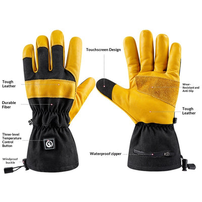 Guantes de Trabajo Reforzados para Protección en Frío - Image 9