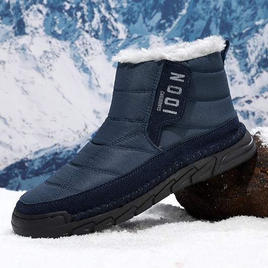 Botas de Invierno Impermeables Antideslizantes para Hombre Talla Grande - Image 3