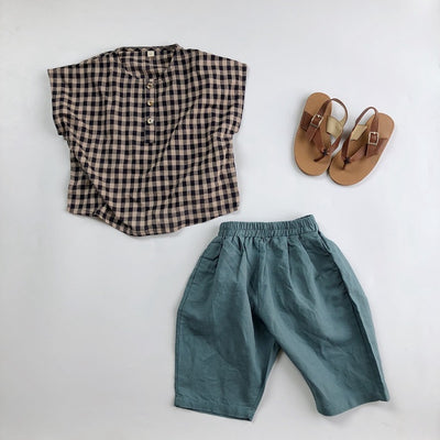 Pantalones de Lino Casual para Niños con Diseño de Rábano - Image 18