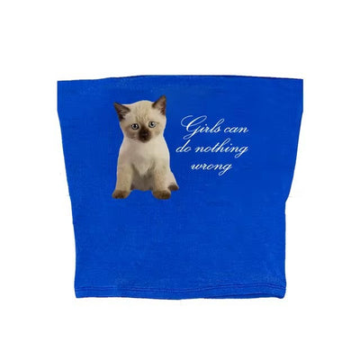 Chaleco Ajustado con Estampado de Gatos para Niña - Image 13