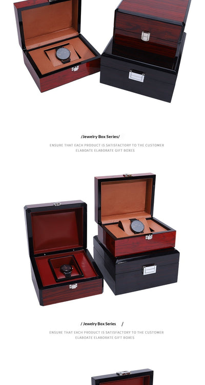Caja de Almacenamiento y Exhibición para Relojes en Madera Lacada - Image 15