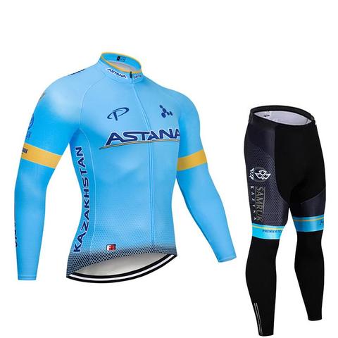 Traje de Ciclismo Manga Larga de Secado Rápido para Hombre