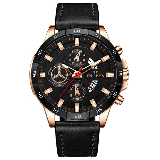 Reloj Deportivo Multifuncional para Hombre con Seis Agujas y Tres Esferas - Image 14