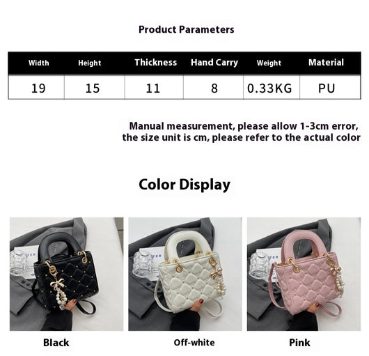 Bolso Bandolera Mujer con Bordado de Diamantes - Cartera de Moda Compacta - Image 14