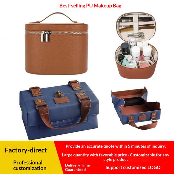Bolsa de Maquillaje Magnética Portátil en PU
