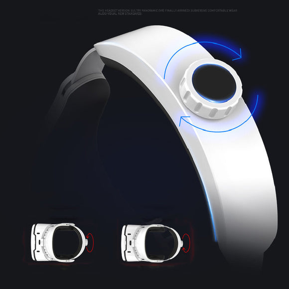 Gafas VR Ajustables con Auriculares Integrados y Pantalla HD