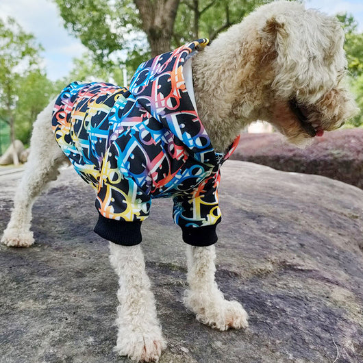 Sudadera Estampada con Letras para Mascotas - Image 3