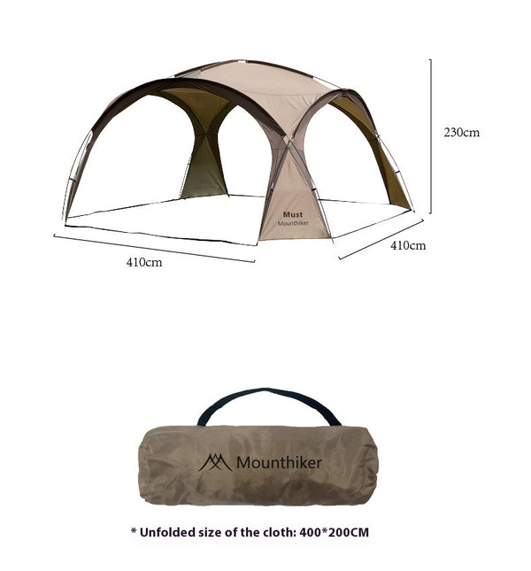 Toldo Tipo Domo para Campamento con Ventilación Superior - Image 4